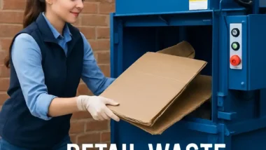 Retail waste compactor & commercial compactor guide article - featured image.