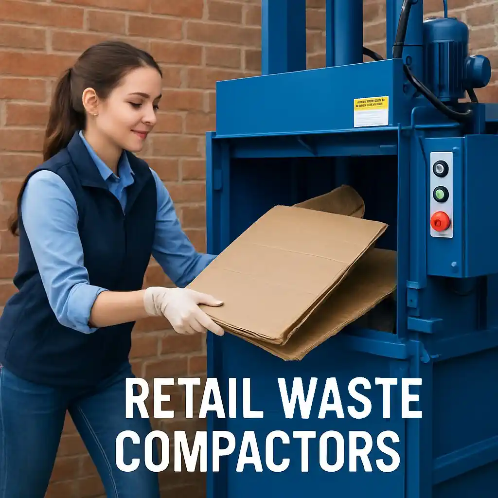 Retail waste compactor & commercial compactor guide article - featured image. Retail waste compactor & commercial compactor guide article - featured image.