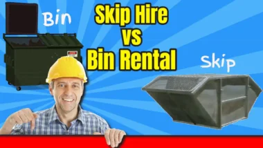 Skip Hire vs Bin Rental - Article Featured Image