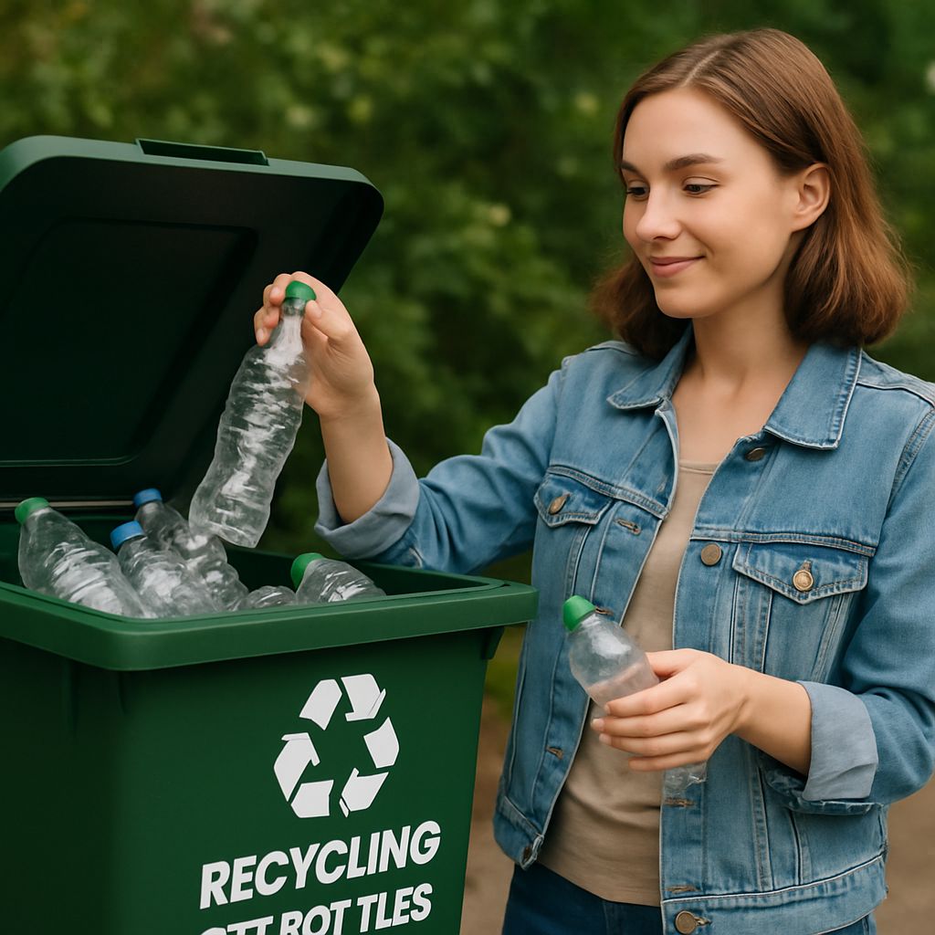 Recycled PET #1 can be reused into items like clothing, construction materials, & even new food containers making PET the most recycled of all the plastics.