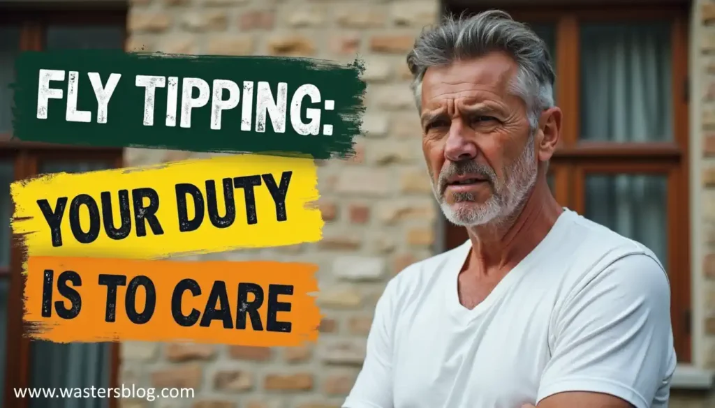 Fly tipping your duty is to care