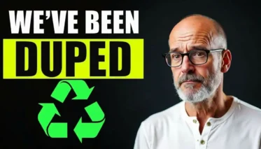 Sham recycling article - featured image with the text - We've been duped