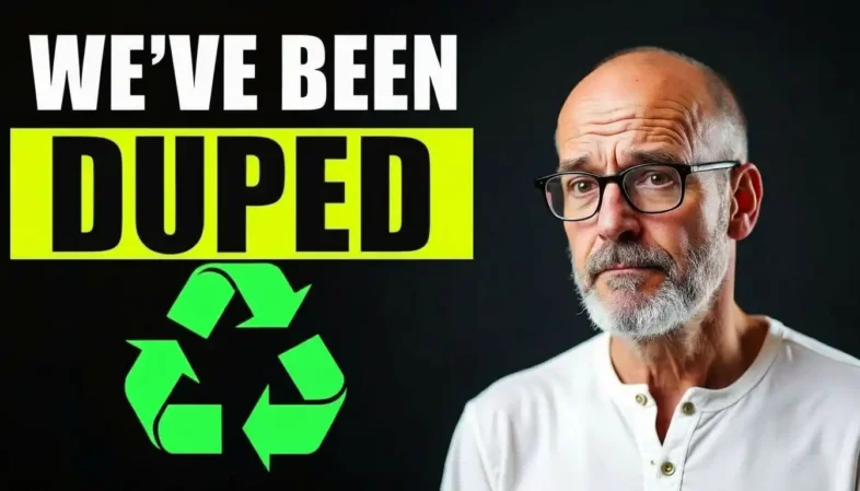 Sham recycling article - featured image with the text - We've been duped