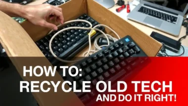 How to Recycle Old Electronics the Right Way