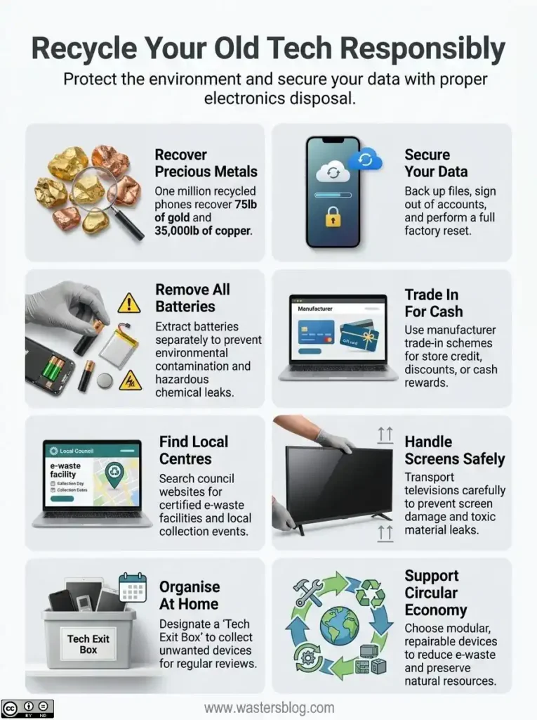 Old Electronics Recycling: How To Responsibly Dispose Of Unwanted Devices