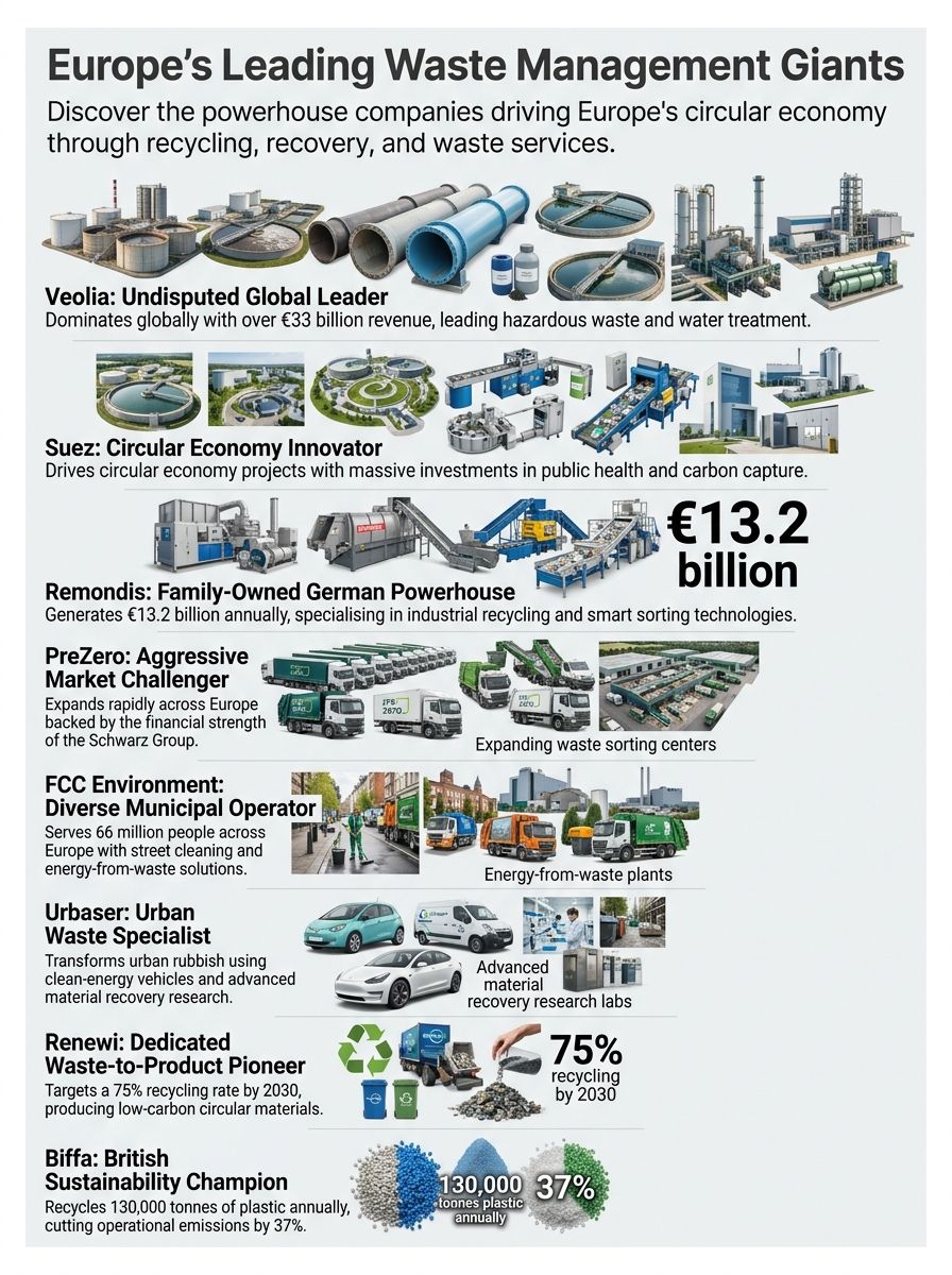 Top 10 Waste Management Companies In Europe By Revenue (2025) Top 10 Waste Management Companies In Europe By Revenue (2025)