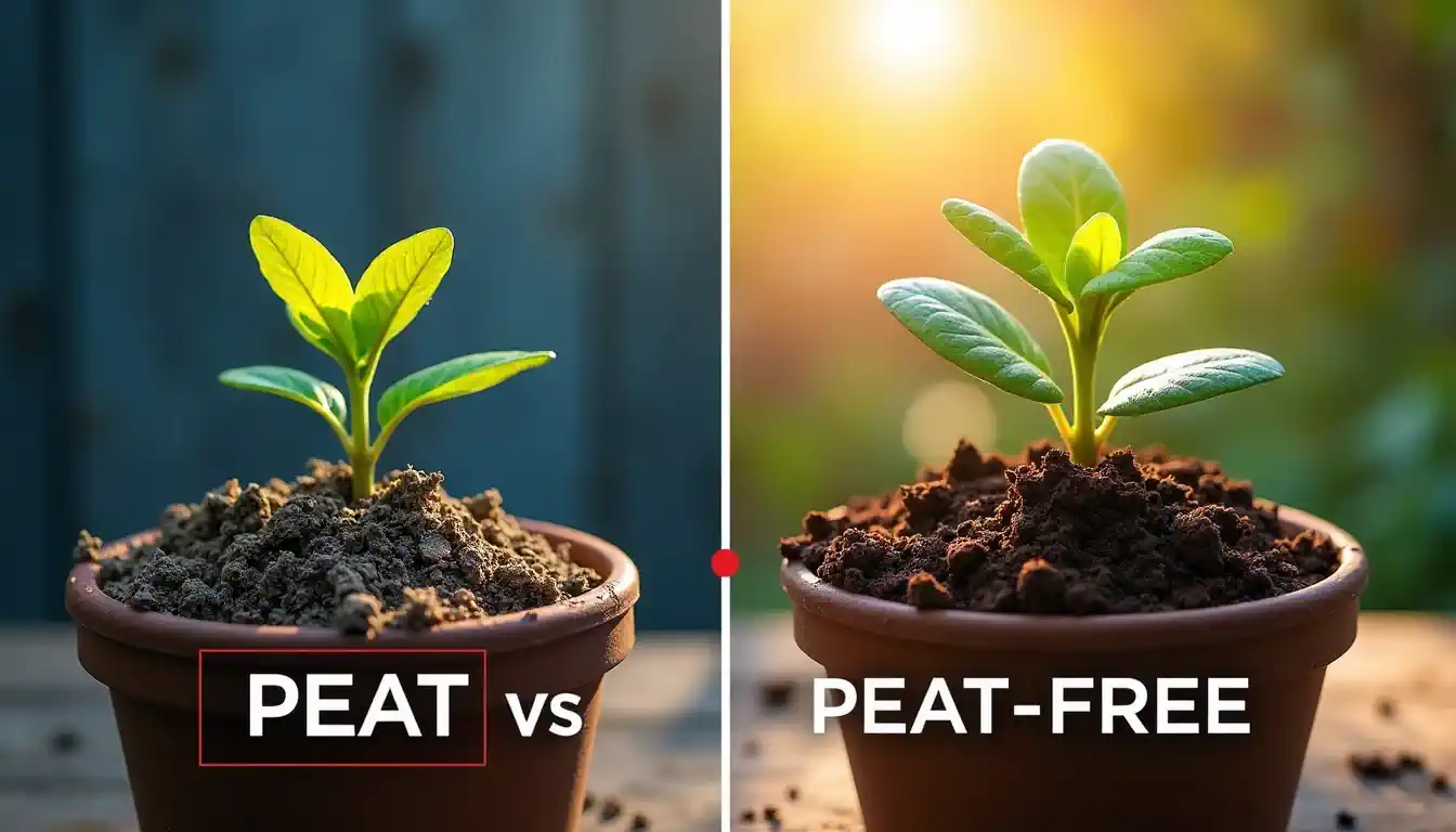 Peat based compost versus peat free - both are good. Peat free is best because it protects the globe's wetland habitats from commercial exploitation.