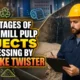 Featured image with the text: Advantages of Paper Mill Pulp Rejects Processing by the Drycake Twister Separator.
