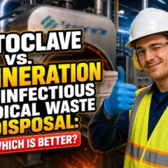 Featured image for the article title: Autoclave vs Incineration for Infectious Medical Waste Disposal: Which Is Better?