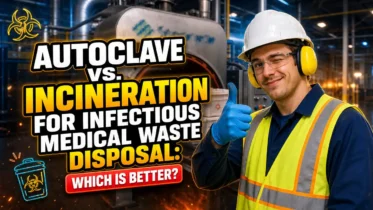 Featured image for the article title: Autoclave vs Incineration for Infectious Medical Waste Disposal: Which Is Better?