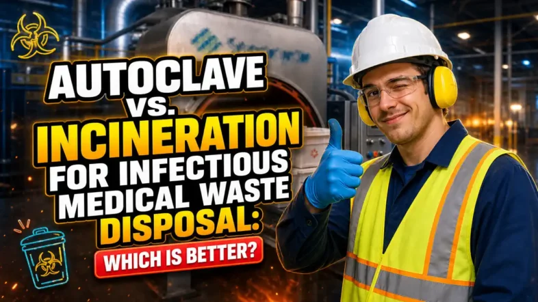 Featured image for the article title: Autoclave vs Incineration for Infectious Medical Waste Disposal: Which Is Better?